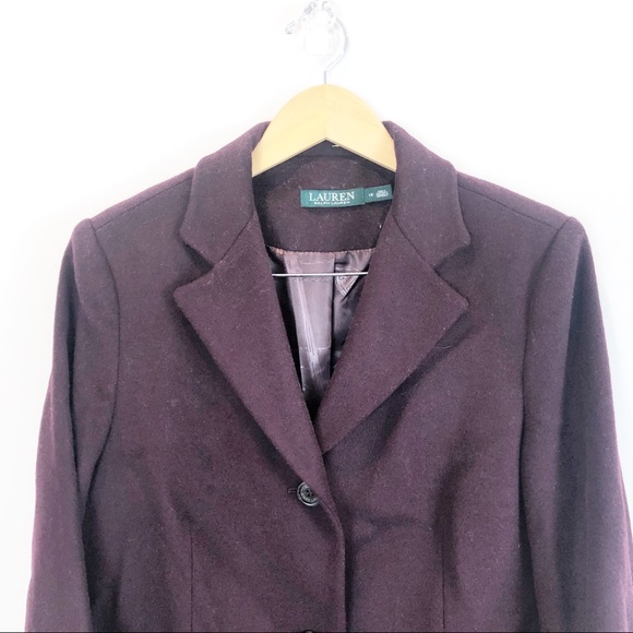 Ralph Lauren Single Breasted Coat - Picture 2 of 4